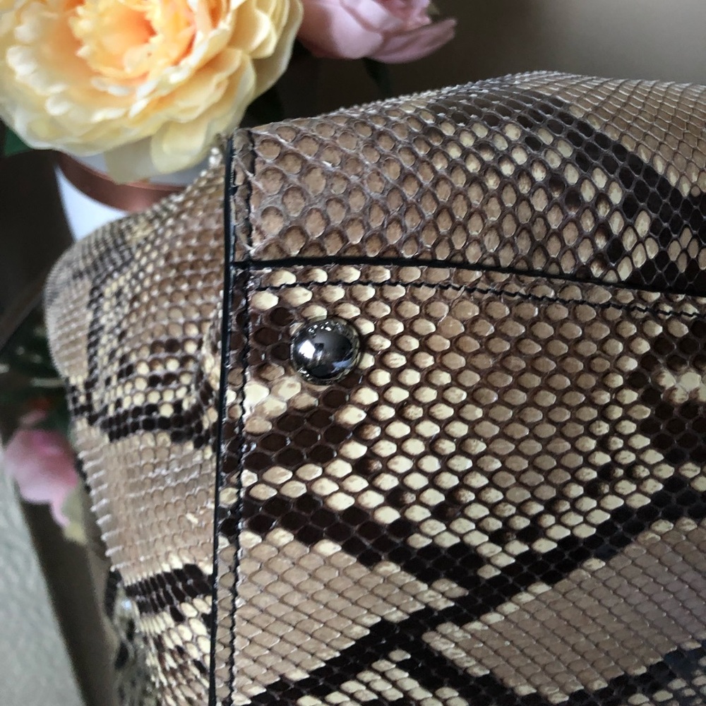 PRADA Python BN2619 Pitone Lucido Roccia Bag - Picture 13 of 13